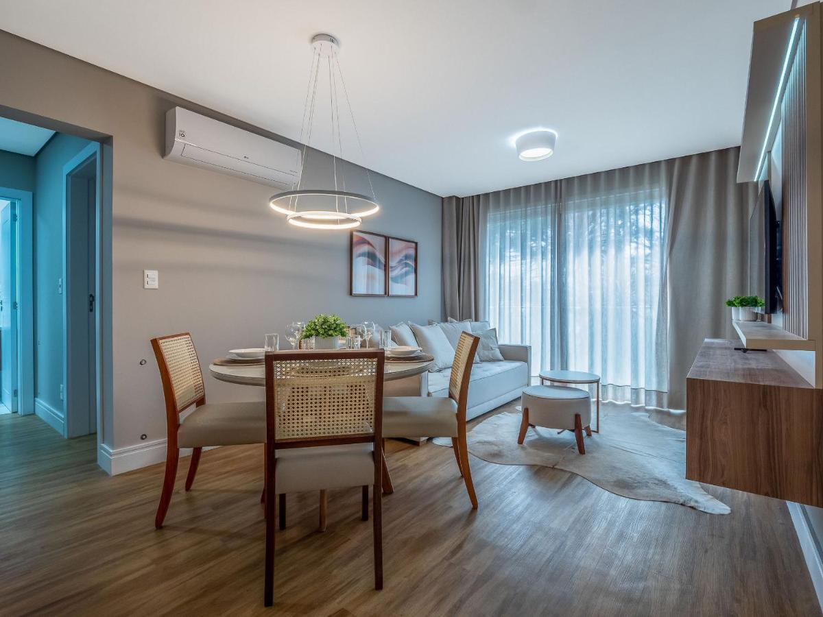 Alpes Da Montanha 203 - Ap Novo Junto Ao Centro De Gramado + Garagem Apartamento Exterior foto